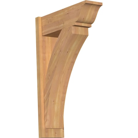 Ekena Millwork Thorton Smooth Traditional Outlooker, Western Red Cedar, 7 1/2"W x 22"D x 34"H OUT08X22X34THR01SWR